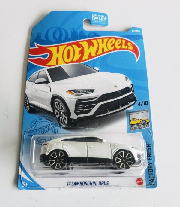 Hot Wheels 2021 Factory Fresh 2017 Lamborghini Urus (white) GRY29