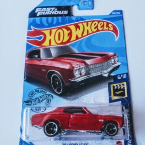 Hot wheels 2020 HW Screen Time 6 of 10 1970 Chevelle SS red GHC78