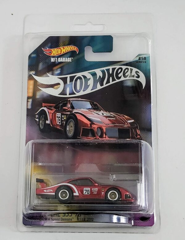 Hot wheels 2024 NFT Garage Series 6 HW Speed Demons 1978 Porsche 935-78 red HWW86