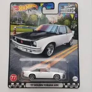 Hot Wheels 2023 Boulevard Mix R - 77 of 77 - 1977 Holden Torana A9X white HKF12