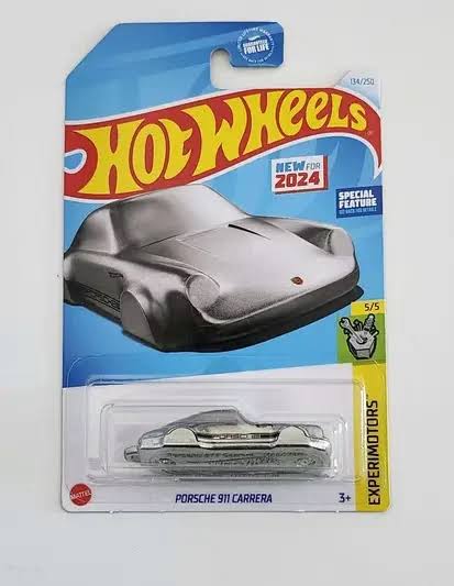 Hot wheels 2024 Experimentors 5 of 5 Porsche 911 Carrera silver (key chain) HRY64