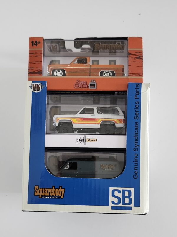 M2 Machines Squarebody syndicate series 3 complete set w/sleeve