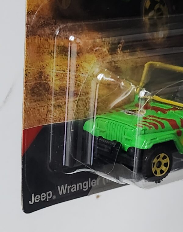 Matchbox 2025 jurassic world rebirth mix 1 Jeep Wrangler #18 (Jurrassic world livery) JGL15