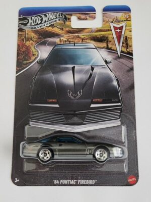 Hot wheels Silver series 2025 Pontiac 100th anniversary series – 1984 Pontiac Firebird gray Jky09