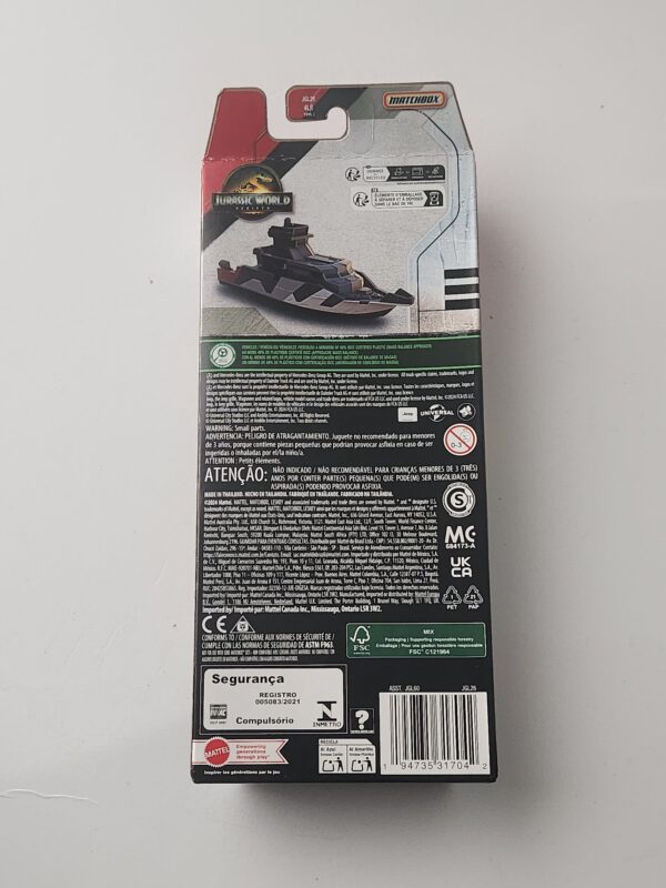 Matchbox 2025 Jurrassic world rebirth 5 packs - All-Terrain Patrol JGL26