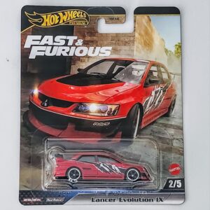Hot wheels 2025 fast and furious premium mix D Lancer Evolution IX red (Tokyo Drift) JBM02 Hot wheels 2025 fast and furious premium mix D Lancer Evolution IX red (Tokyo Drift) JBM02