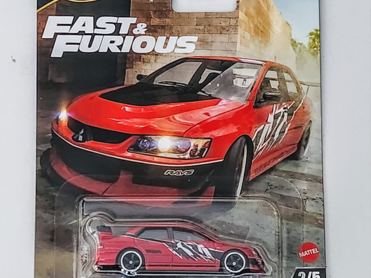 Hot wheels 2025 fast and furious premium mix D Lancer Evolution IX