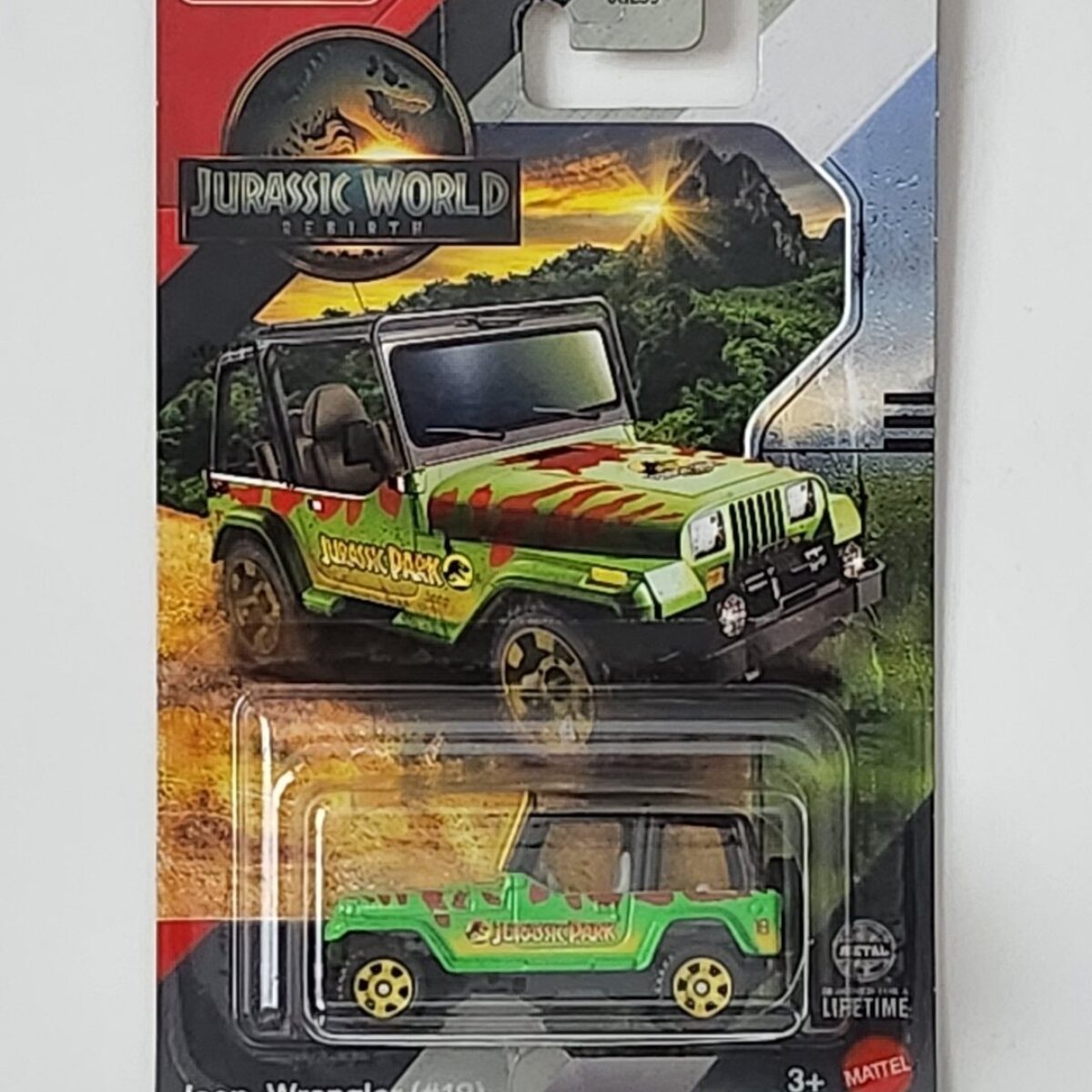 Matchbox 2025 jurassic world rebirth mix 1 Jeep Wrangler #18