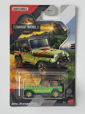 2025/11/1000019793.jpg Matchbox 2025 jurassic world rebirth mix 1 Jeep Wrangler #18 (Jurrassic world livery) JGL15