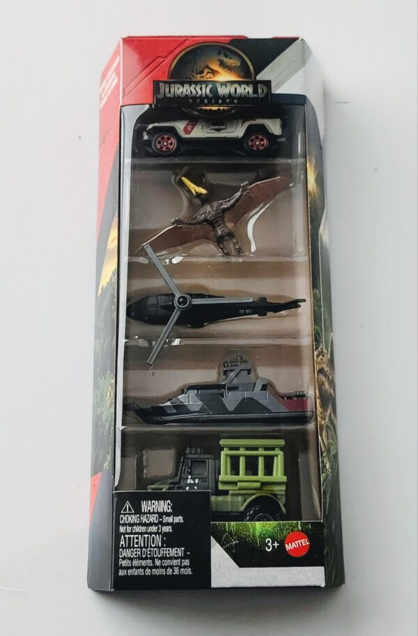 Matchbox 2025 Jurrassic world rebirth 5 packs – All-Terrain Patrol JGL26