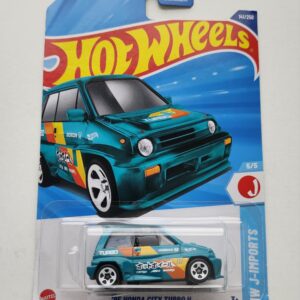 Hot wheels 2025 HW J-Imports 1985 Honda City Turbo II green Case F Treasure Hunt JBC25