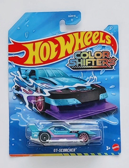 Hot Wheels 2025 Color Shifters GT Scorcher Netflix Let's Race purple black JKP20
