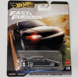 Hot wheels 2025 Fast and furious Honda Civic EX EJ1 black JBL90 Hot wheels 2025 Fast and furious Honda Civic EX EJ1 black JBL90