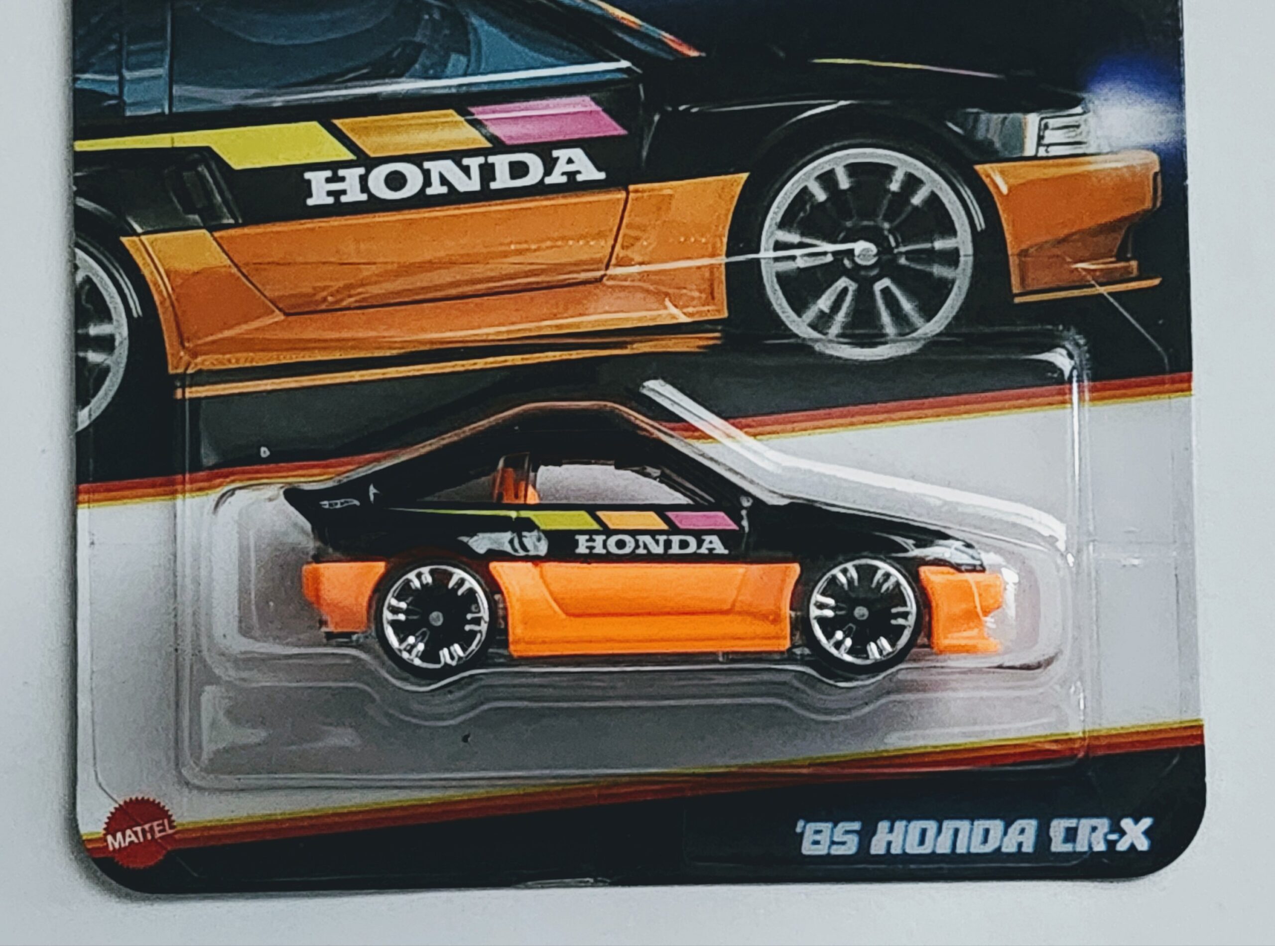 Hot Wheels 2026 Silver Series Neon Speeders 1985 Honda CR-X Black