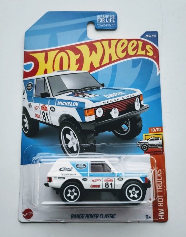 Hot wheels 2021 HW Hot Trucks Range Rover Classic - gamestop exclusive white HCY49