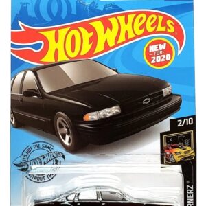 Hot Wheels 2020 Nightburnerz 1996 Chevrolet Impala SS black GHB74 Hot Wheels 2020 Nightburnerz 1996 Chevrolet Impala SS black GHB74