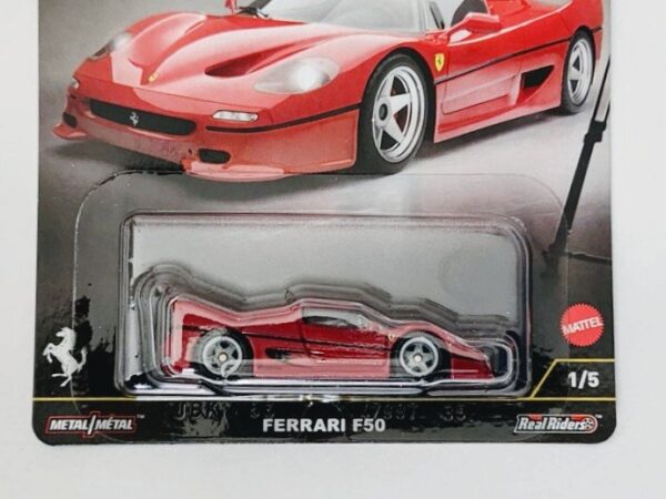 Hot wheels Car Culture Timeless Icons - Ferrari F50 red JBK56