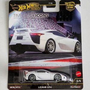 Hot wheels Car Culture Timeless Icons - Lexus LFA white JBK58 Hot wheels Car Culture Timeless Icons - Lexus LFA white JBK58
