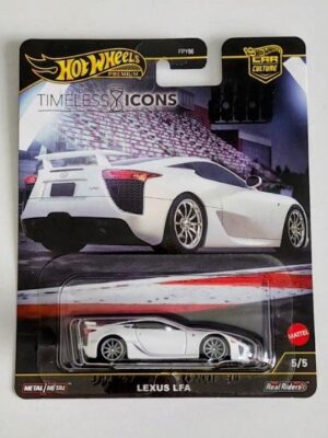 Hot wheels Car Culture Timeless Icons - Lexus LFA white JBK58