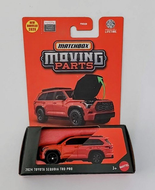 Matchbox 2025 Moving Parts - 2024 Toyota Sequoia TRD Pro JGV33 terra