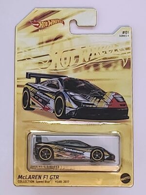 Hot wheels NFT Garage Series 4 – Mclaren F1 GTR (Super Treasure Hunt) black HPM58
