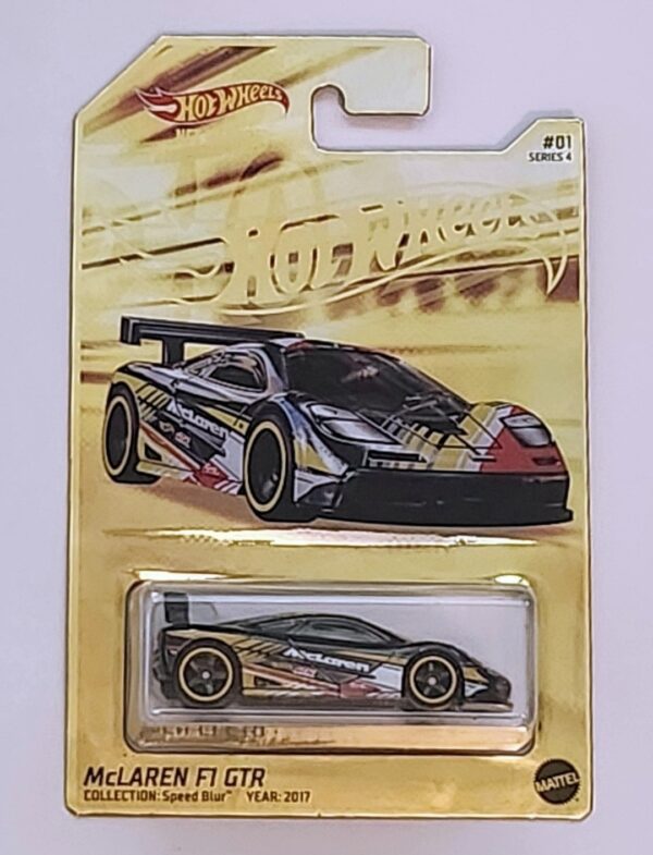 Hot wheels NFT Garage Series 4 – Mclaren F1 GTR (Super Treasure Hunt) black HPM58