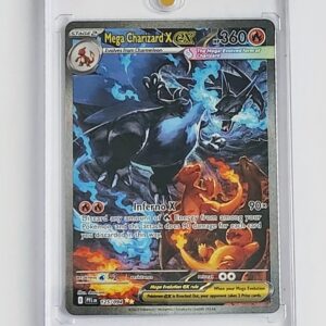 Pokemon Mega Evolution Phantasma Flames EN 125 Mega Charizard X EX Special Illustration Rare SIR Raw