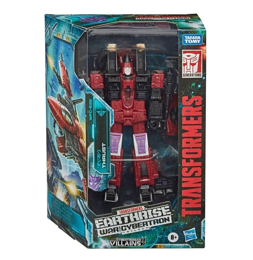 Transformers 2020 War For Cybertron Earthrise Voyager Class WFC-E26 Thrust Target Exclusive