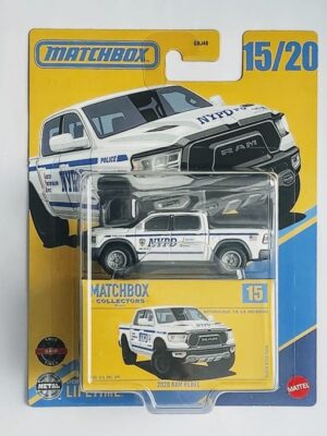 Matchbox 2025 Collector Series #15 2020 Ram Rebel NYPD Police truck