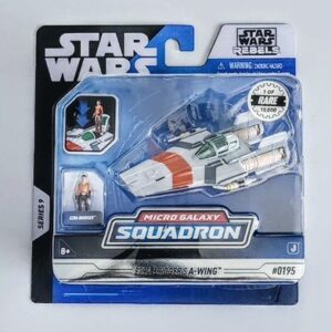 Star Wars Micro Galaxy Squadron Light Armor Class Series 9 – #0195 Star Wars Rebels Ezra Bridgers A-wing Rare chase (limited to 10k)