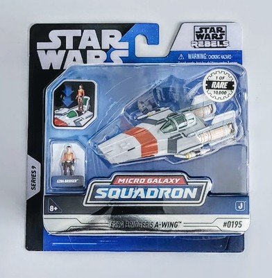 Star Wars Micro Galaxy Squadron Light Armor Class Series 9 – #0195 Star Wars Rebels Ezra Bridgers A-wing Rare chase (limited to 10k)