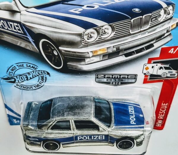 Hot Wheels 2020 Zamac - HW Rescue 1992 BMW M3 police