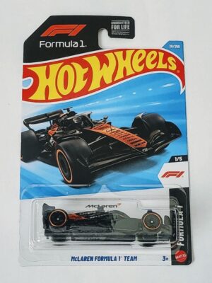 Hot wheels 2026 mainline Formula 1 series – Mclaren Formula 1 team JJH95