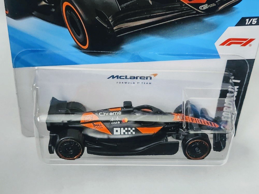 Hot wheels 2026 mainline Formula 1 series - Mclaren Formula 1 team