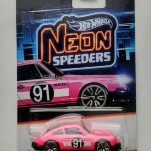 Hot wheels Silver Series Neon Speeders #8 1971 Porsche 911 pink