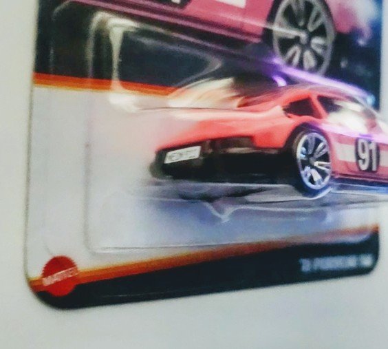 Hot wheels Silver Series Neon Speeders #8 1971 Porsche 911 pink