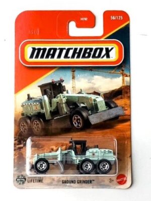 Matchbox 2025 mix J #56 Ground Grinder National Parks green 1:64 die-cast earth mover