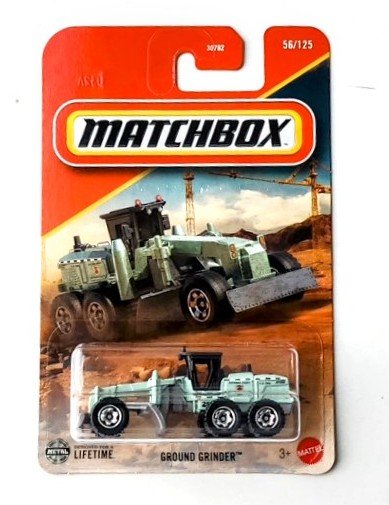 Matchbox 2025 mix J #56 Ground Grinder National Parks green 1:64 die-cast earth mover