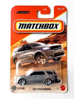 Matchbox 2025 #127 2018 Dodge Durango gray