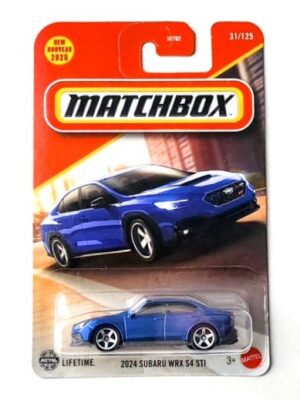 Matchbox 2026 case A - #31 2024 Subaru WRX S4 STI blue