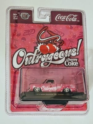 M2 Machines Coca-Cola Series 52500-A59 1972 Dodge Adventurer 150 - Custom pink 25-18