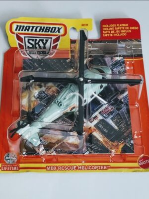 Matchbox 2024 Skybusters #19 MBX Rescue Helicopter green National Parks HVM50