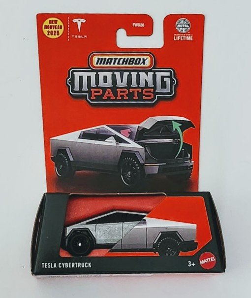 2026/01/1000020434.jpg Matchbox 2025 Moving Parts #33 Tesla Cybertruck gray JBW54