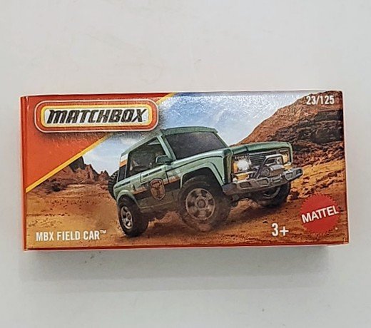 Matchbox 2025 Power Grabs #23 MBX Field Car (National Parks) green