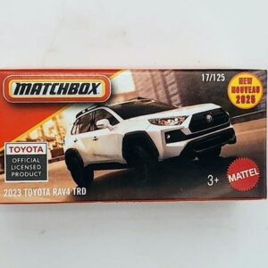 Matchbox 2025 Power Grabs #17 2023 Toyota Rav4 TRD white JGV16