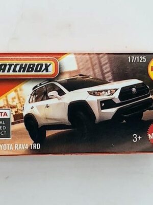 Matchbox 2025 Power grabs #17 2023 Toyota Rav 4 TRD white JGV16