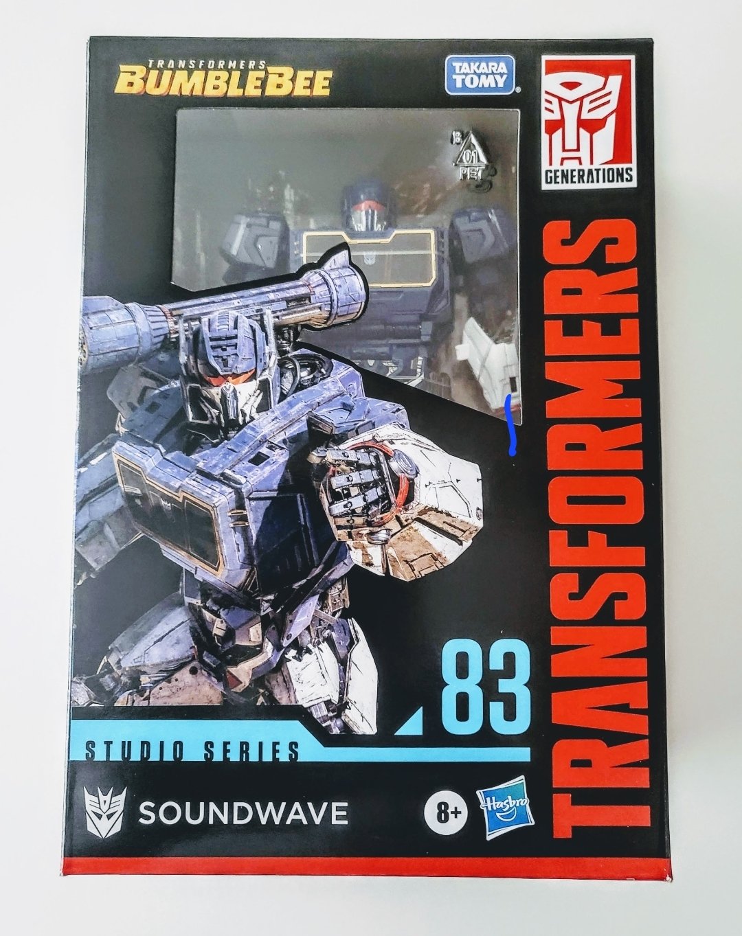 Transformers Studio Series 83 Voyager Class Bumblebee Movie Soundwave F3173 Transformers Studio Series 83 Voyager Class Bumblebee Movie Soundwave F3173