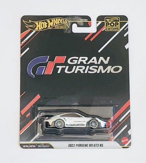 Hot wheels 2026 Pop Culture mix 2 - Gran Turismo 2022 Porsche 911 GT3 RS white JHW82
