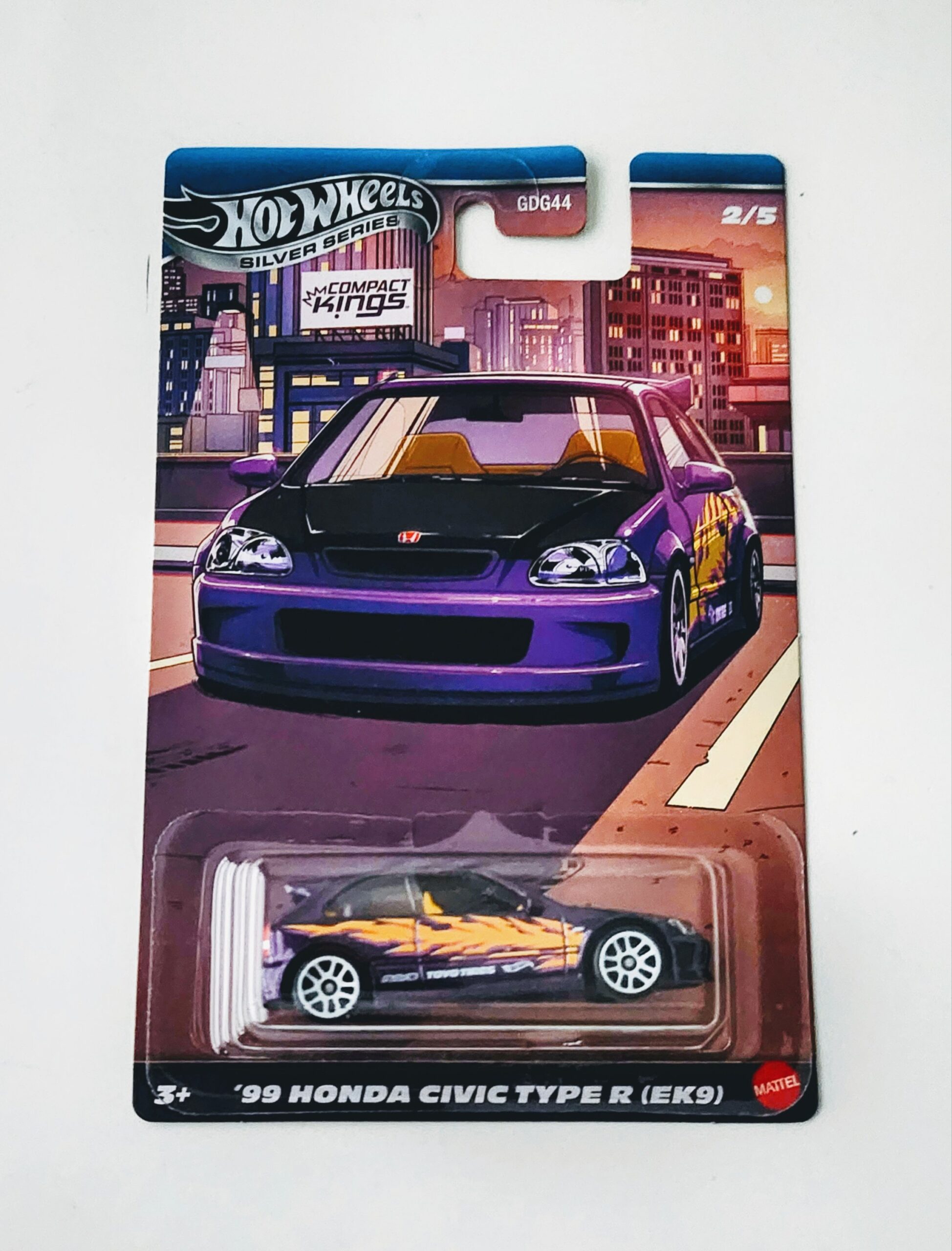 Hot wheels Silver series 2026 Compact Kings #2 199 Honda Civic Type-R EK9 purple JKX57 Hot wheels Silver series 2026 Compact Kings #2 199 Honda Civic Type-R EK9 purple JKX57
