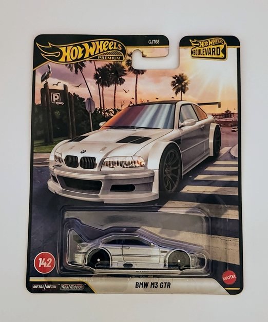 Hot wheels 2026 Boulevard GJT68-958C #142 BMW M3 GTR nickel gray metallic JHW30